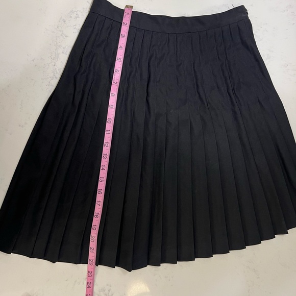 Tion Design Black Pleated Midi Skirt for Cocktail - Picture 12 of 14